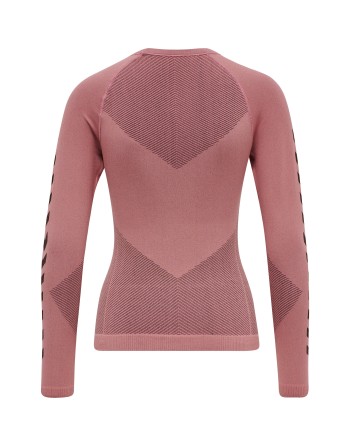 HUMMEL FIRST SEAMLESS JERSEY L/S W / Nahtlose Verarbeitung und körperbetontes Design