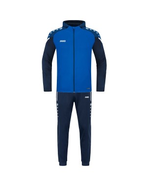 Trainingsanzug Polyester Performance mit Kapuze / Polyester-Fleece
