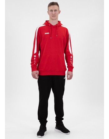 Kapuzensweat Power / Cotton-Polyester-Interlock