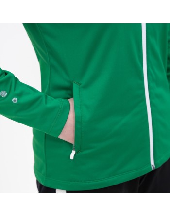 Polyesterjacke Power / Matt-Polyester-Tricot