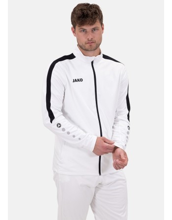 Polyesterjacke Power / Matt-Polyester-Tricot