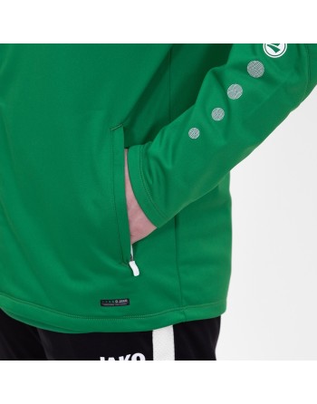 Polyesterjacke Power / Matt-Polyester-Tricot