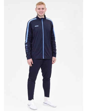 Polyesterjacke Power / Matt-Polyester-Tricot