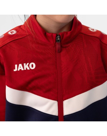 Polyesterjacke Iconic / Matt-Polyester-Tricot