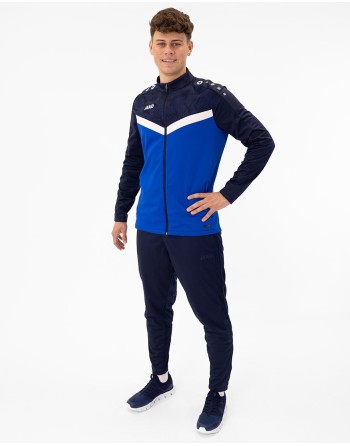 Polyesterjacke Iconic / Matt-Polyester-Tricot