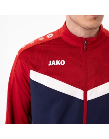 Polyesterjacke Iconic / Matt-Polyester-Tricot