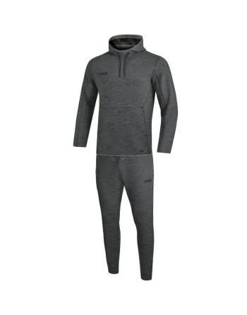 Jogginganzug Premium Basics mit Kapuzensweat / Double-Tech-Knit