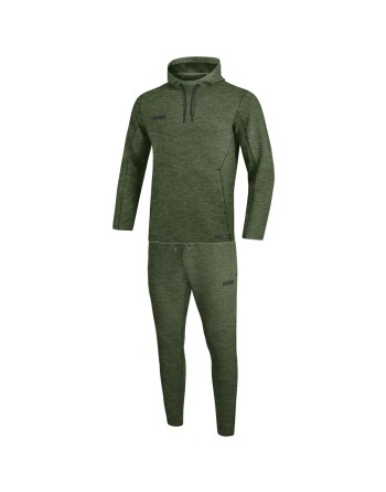 Jogginganzug Premium Basics mit Kapuzensweat / Double-Tech-Knit