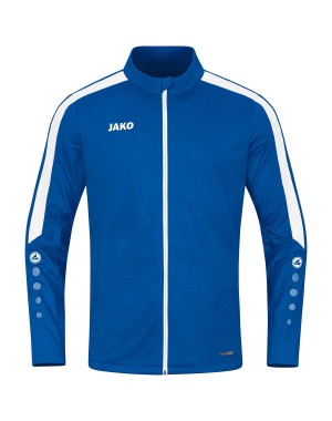 Polyesterjacke Power / Matt-Polyester-Tricot