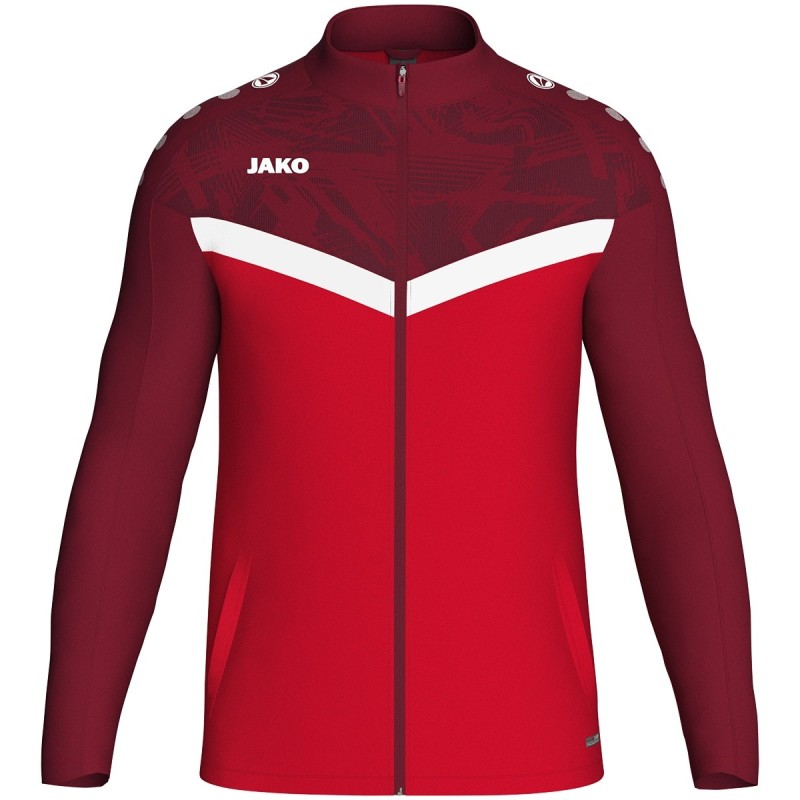 Polyesterjacke Iconic / Matt-Polyester-Tricot