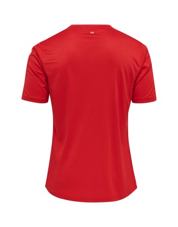 hmlCORE XK STRIPED JERSEY S/S / Interlock-Stoff