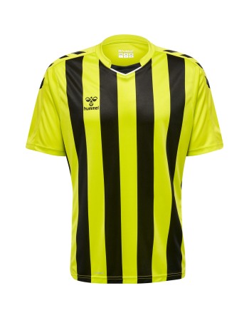 hmlCORE XK STRIPED JERSEY S/S / Interlock-Stoff